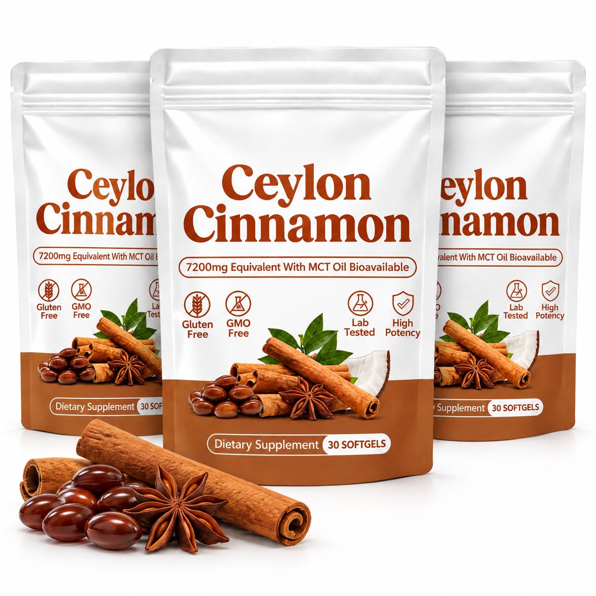 Vesterial Ceylon Cinnamon pouches