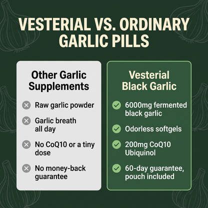 Fermented Black Garlic Extract + CoQ10 Ubiquinol