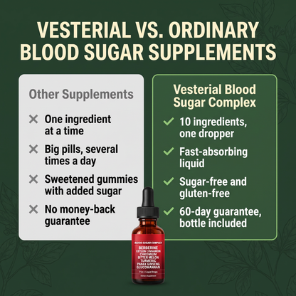 Blood sugar complex drops