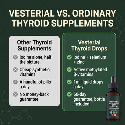 Thyroid support drops