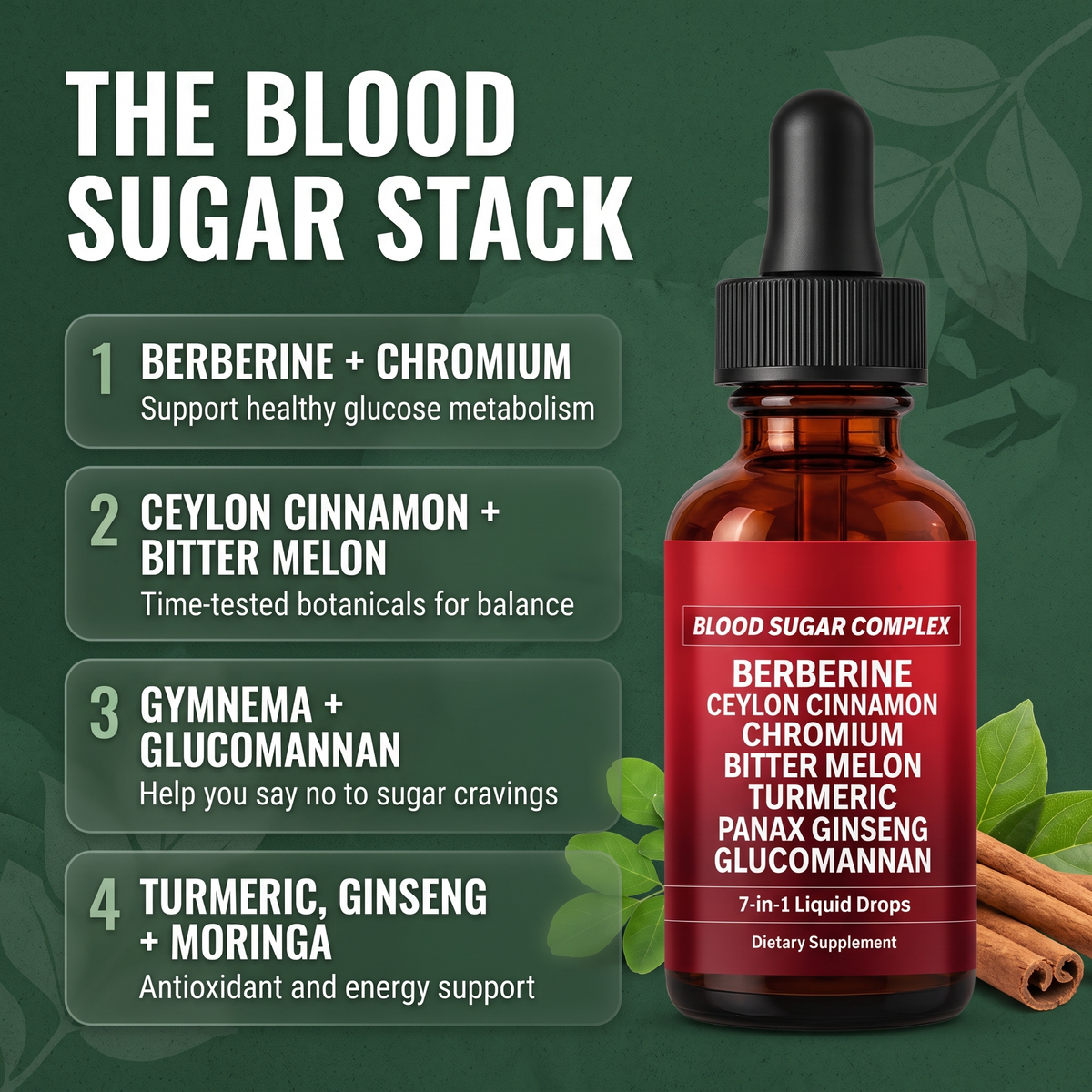 Blood sugar complex drops