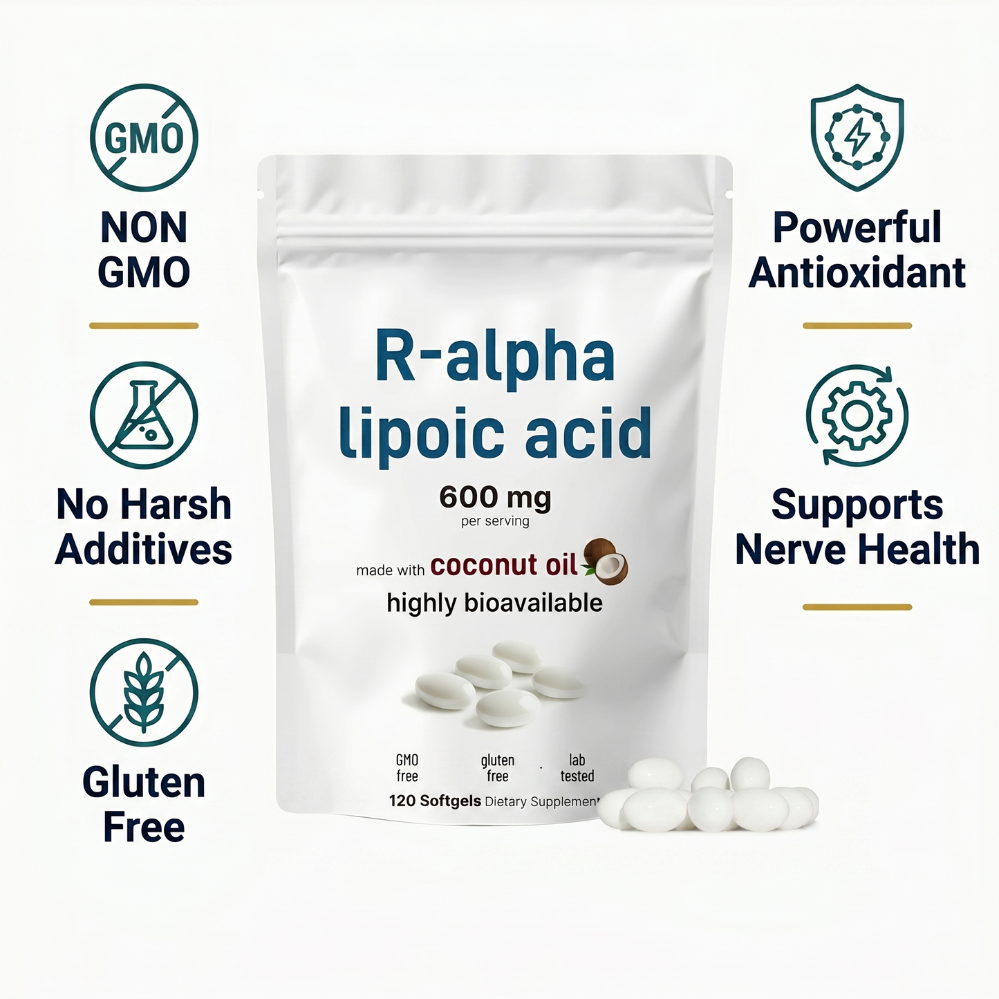 R-Alpha Lipoic Acid Softgel Extracts-2