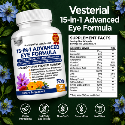 Vesterial Advanced 15-in-1 Eye Complex